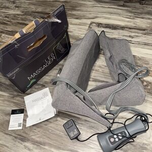 Oliver James Leg Massager Massage Circulation Relaxation Heat 4 Mode Intensity